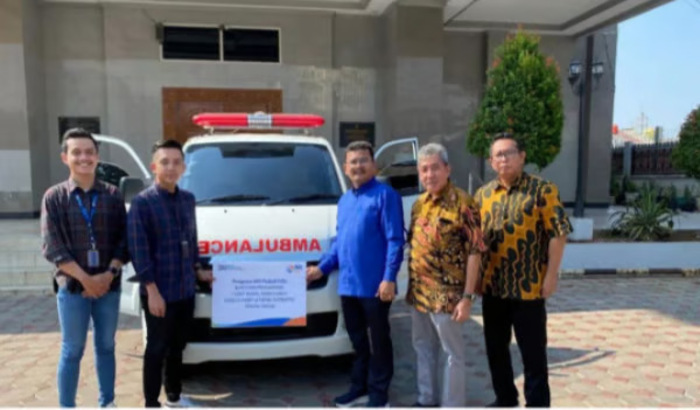 BRI Kramat Region 6/Jakarta 1 Serahkan Bantuan 1 Unit Mobil Ambulans Kepada Gereja HKBP Letjend Suprapto