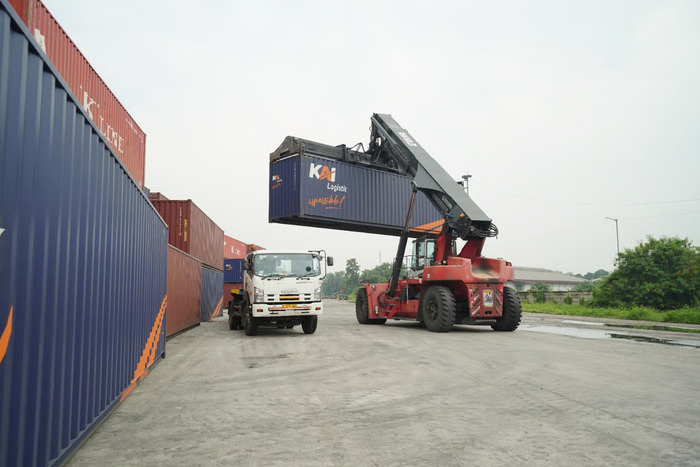 KAI Logistik Tingkatkan Kapasitas Container Yard Klari sebagai Langkah Strategis Dukung Green Freight
