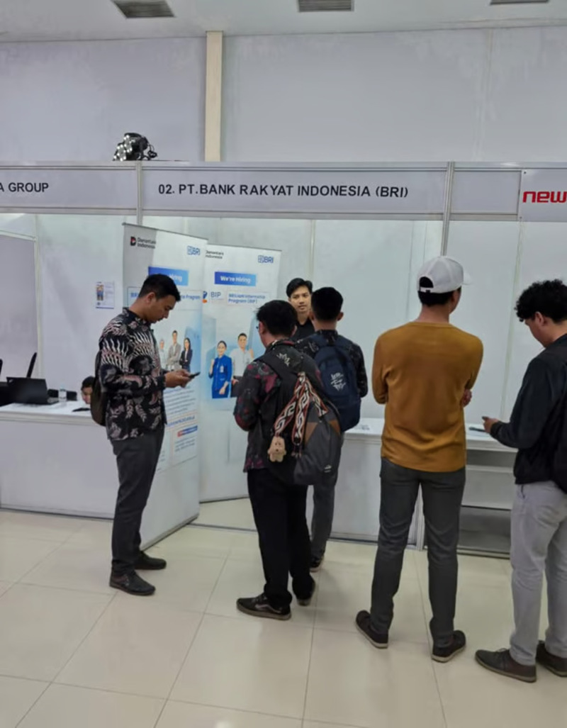 Kesempatan berkarir di BRI: BRI Region 6/Jakarta 1 Berpartisipasi dalam Job Fair Jakarta “Goes to Campus” di Universitas Negeri Jakarta