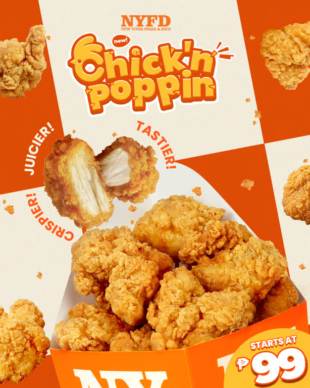 New York Fries and Dips launches the all-new Chick’n Poppin! 🍗✨