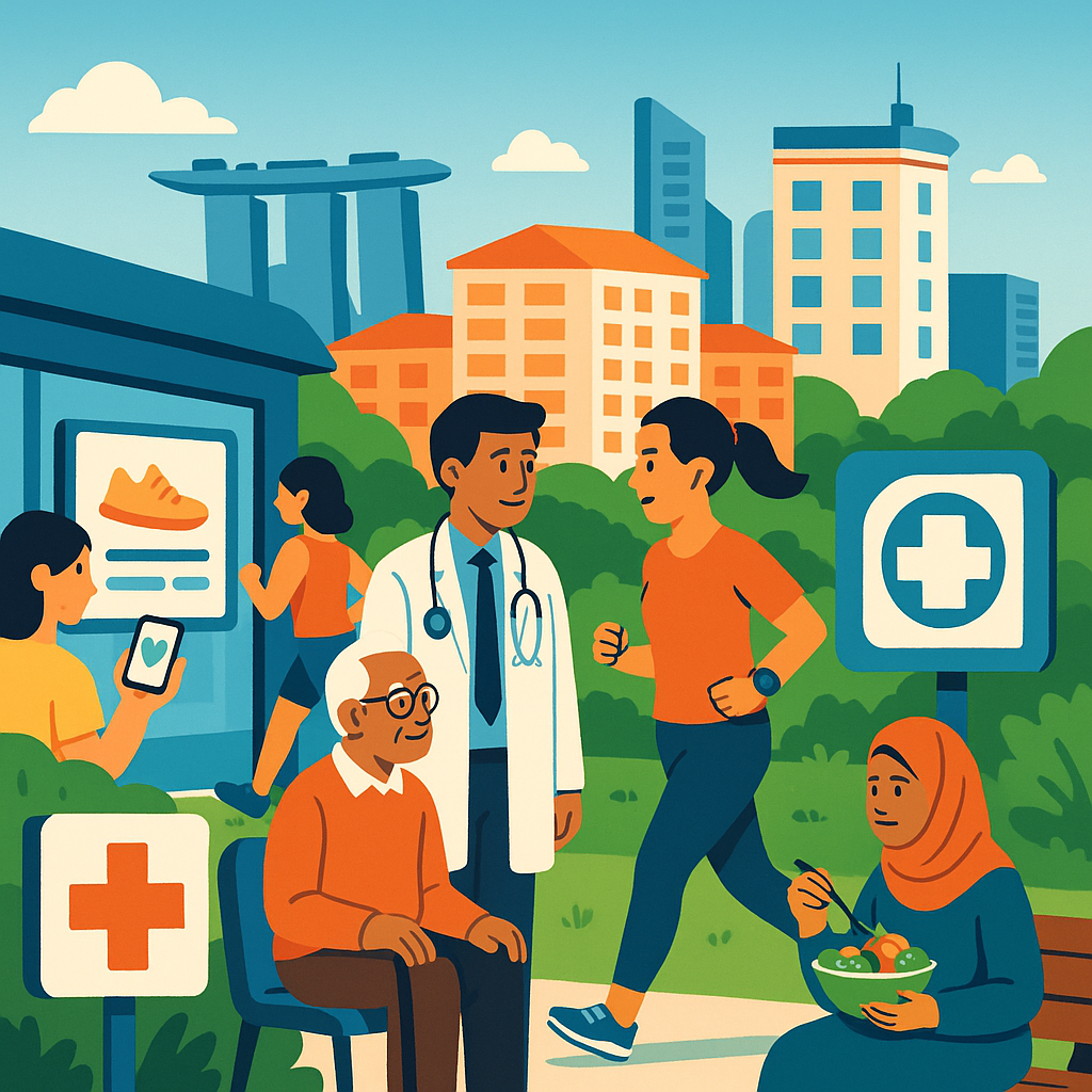 Public Health in Singapore: A Government-Led Framework