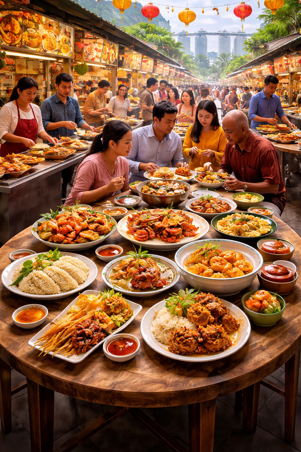 A Shared Culinary Identity: Exploring the Ethnic Roots of Singapore’s Flavorful Food Culture