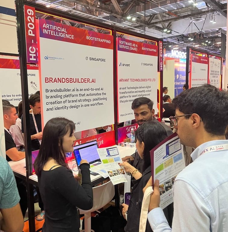 BrandsBuilder.ai by Creativeans Showcased the Future of AI-Driven Branding at GITEX AI Asia 2026