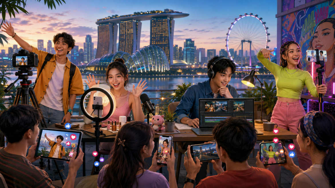 How Digital Creators Influence Entertainment Culture in Singapore