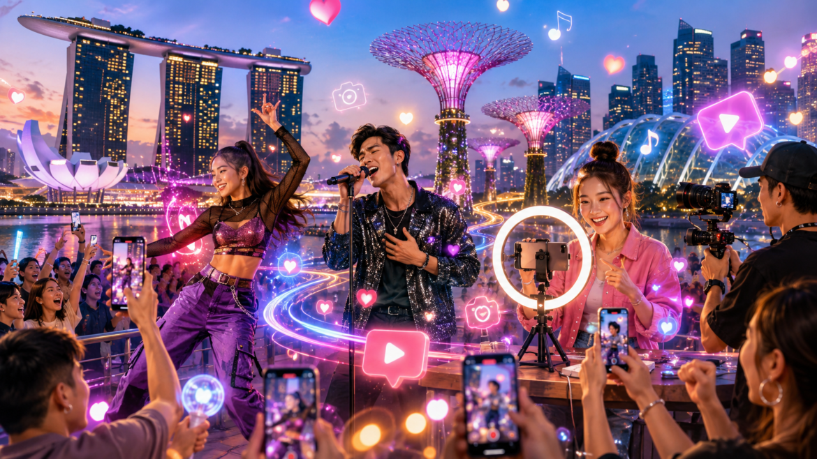 How Social Media Drives Entertainment Trends in Singapore