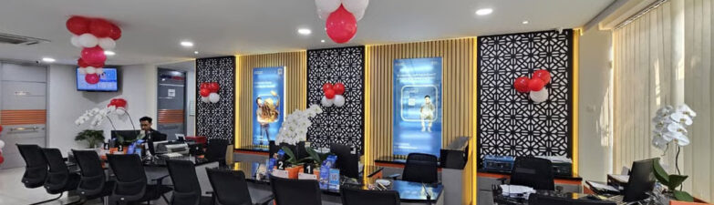 Semarak HUT ke-81 RI, BRI BO Kemayoran Percantik Kantor dengan Dekorasi Merah Putih
