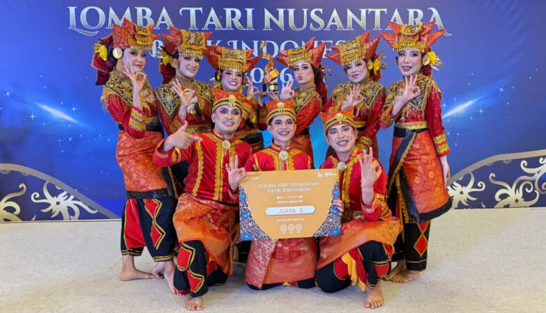 Tim Tari BRI Raih Juara 3 Lomba Tari Nusantara 2026 Bank Indonesia, Harumkan Nama Perusahaan Lewat Pelestarian Budaya