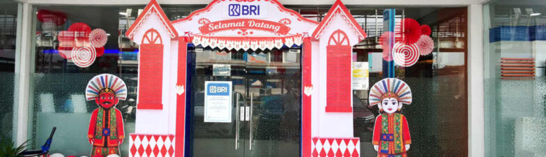 Sambut HUT ke-81 RI, BRI BO Rawamangun Semarakkan Kantor dengan Dekorasi Nuansa Merah Putih