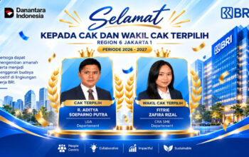 R. Aditya Soeparno Putra Terpilih sebagai Change Agent Koordinator BRI Region 6 Periode 2026–2027